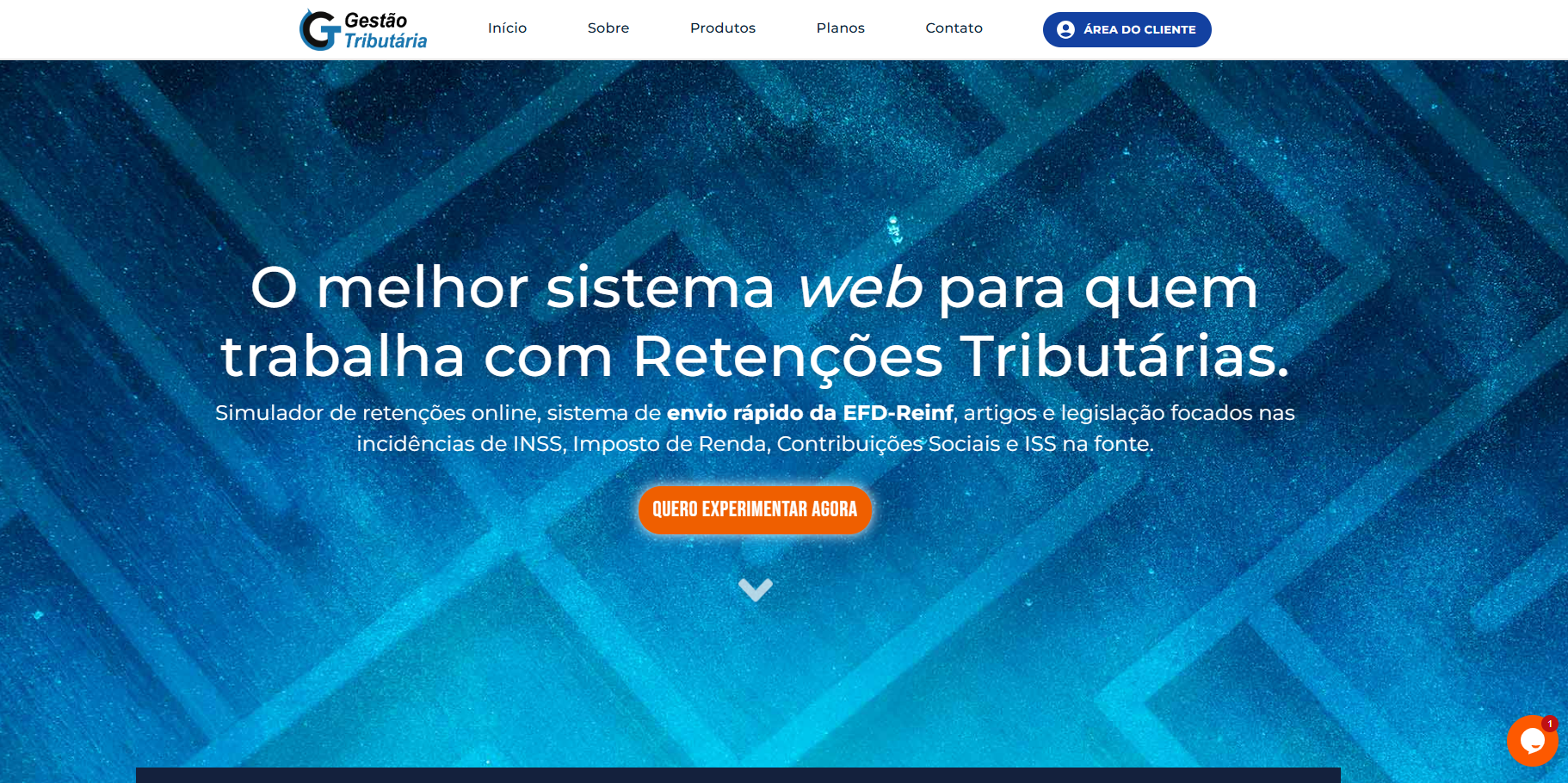 Screenshot of gestaotributaria.com.br