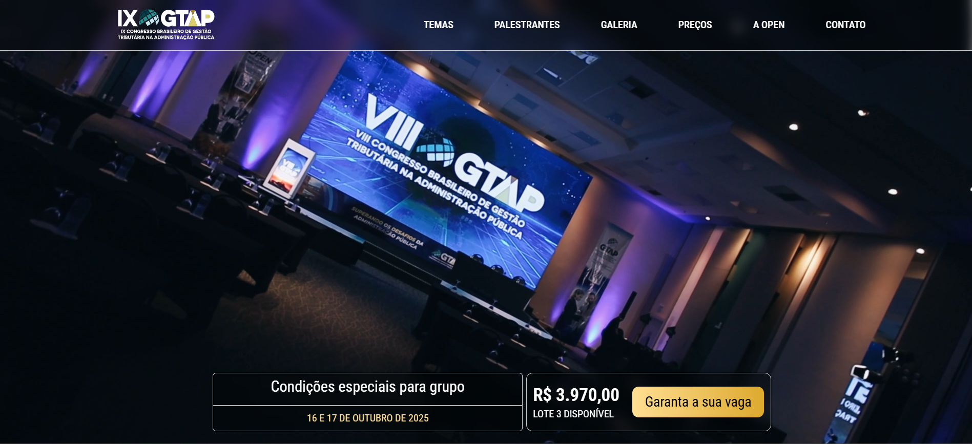 Screenshot of gtap.com.br